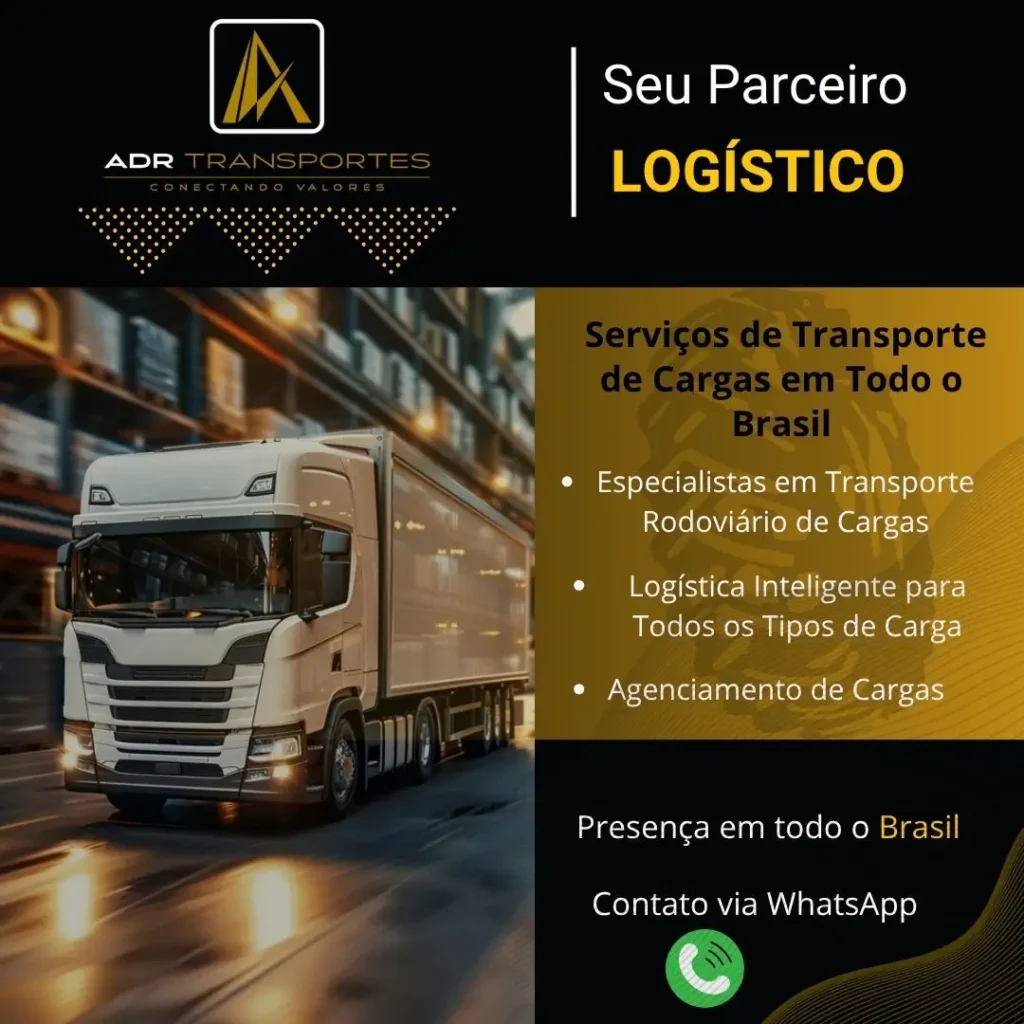 ADR Transportes Serviço de Transporte de Cargas em Todo o Brasil
